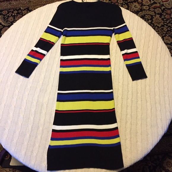 Sanctuary Cyber Disco multi striped sweater dress - Picture 3 of 7